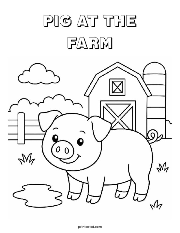 10 Pig At The Farm
