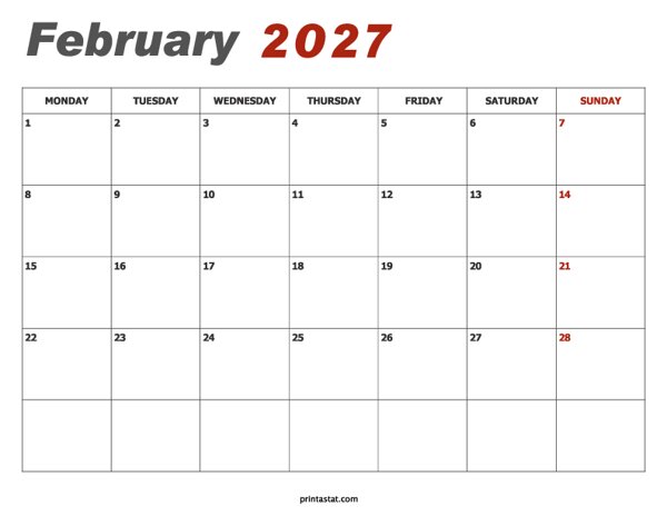 2 February 2027